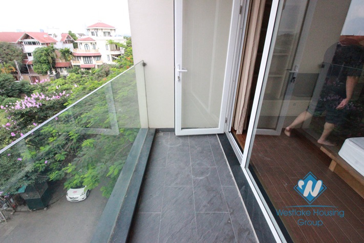 Modern and beautiful serviced apartment for rent in Dang Thai Mai St, Tay Ho, Hanoi