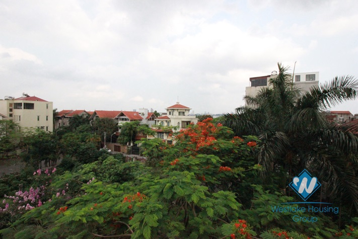Modern and beautiful serviced apartment for rent in Dang Thai Mai St, Tay Ho, Hanoi