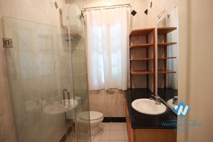 French style house with lake view terrace for rent in Westlake Tay ho, Hanoi, Vietnam