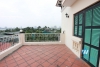 French style house with lake view terrace for rent in Westlake Tay ho, Hanoi, Vietnam