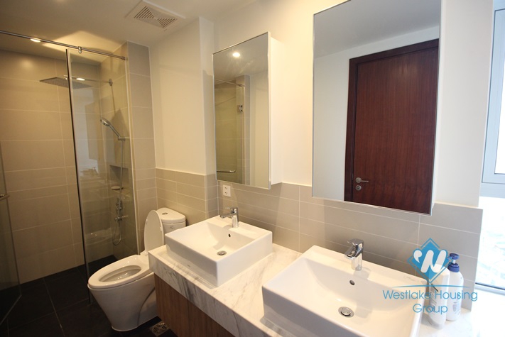 New and clean two bedrooms apartment for rent in Watermark building, Tay Ho, Ha Noi