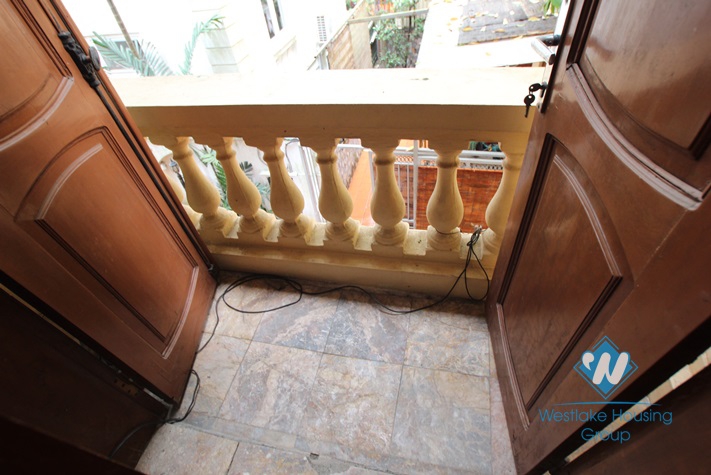 Beautiful house with big yard for rent in Tay Ho, Ha Noi.