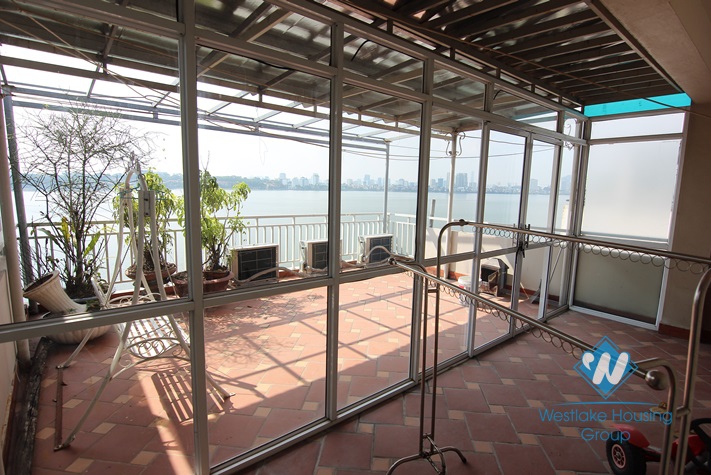 House with 4 bedrooms for rent in Yen Phu Village, Tay Ho, Ha Noi