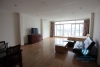 Lake view one bedroom apartment for rent in Tay Ho area.