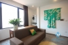 Brandnew one bedroom apartment for rent in Tran Quoc Hoan st, Cau Giay district.