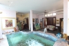 Bright house with swimming pool available for rent in Westlake area, Hanoi, fully furnished.