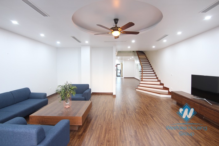 Lakeview and Brandnew 03 bedrooms penhouse for rent in Tay Ho area.