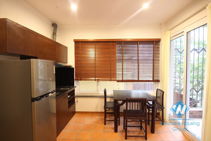 Nice studio apartment for rent in Nhat Chieu, Tay Ho, Hanoi