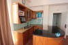 Lake view one bedroom apartment for rent in Tay Ho area.