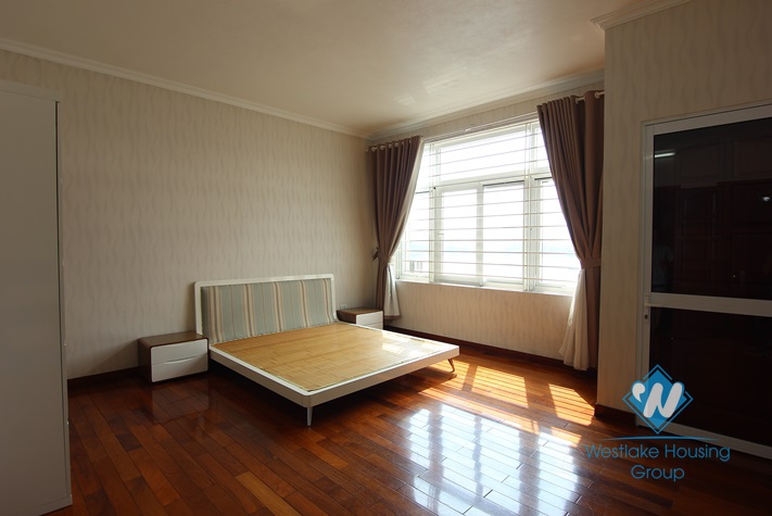 House with 4 bedrooms for rent in Yen Phu Village, Tay Ho, Ha Noi