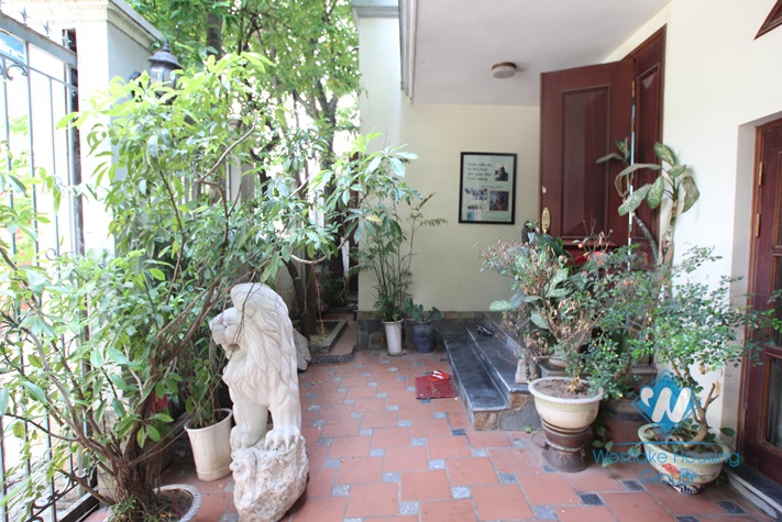 Bright house with swimming pool available for rent in Westlake area, Hanoi, fully furnished.
