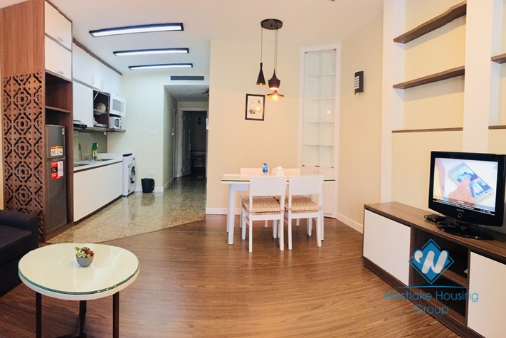 Balcony with lakeview 02 bedrooms apartment for rent in Dang Thai Mai street, Tay Ho area.