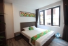 Brandnew one bedroom apartment for rent in Tran Quoc Hoan st, Cau Giay district.