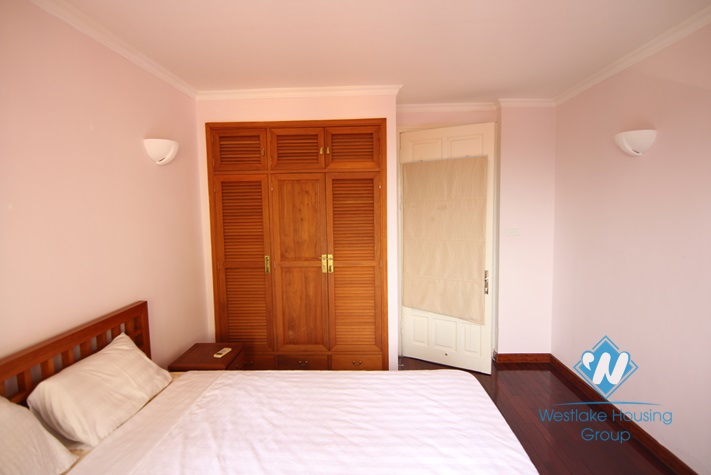 Spacious and nice apartment with lake view for rent in Tay Ho
