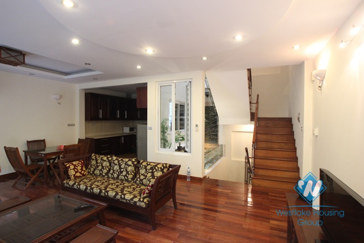 Nice house with 4 bedrooms for rent in To Ngoc Van st, Tay Ho district.