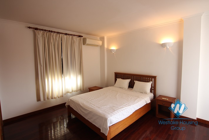 Spacious and nice apartment with lake view for rent in Tay Ho