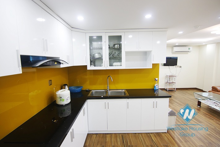 A Brandnew 1 bedroom apartment for rent in Pham Huy Thong st, Ba Dinh district, Ha Noi