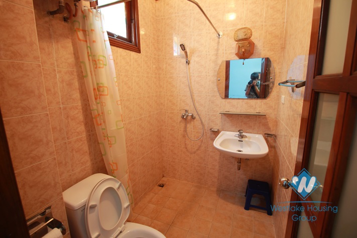 Nice 4 stories house for rent in Nghi Tam village, Tay Ho, Hanoi 