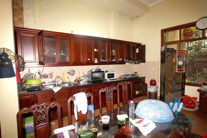 Beautiful house for rent with 4 floors in Tay Ho street, Tay Ho district, Hanoi
