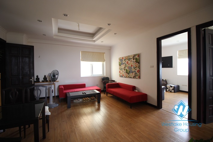 Nice two bedroom apartment with lakeview for rent in Tay Ho