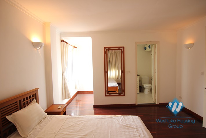 Spacious and nice apartment with lake view for rent in Tay Ho
