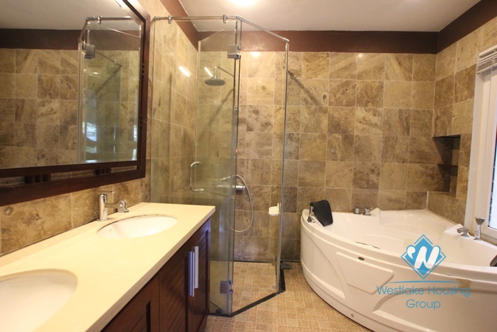 Nice house with 4 bedrooms for rent in To Ngoc Van st, Tay Ho district.