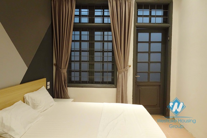 Brand new one bedroom apartment for rent in Ngoc Ha st, Ba Dinh area.