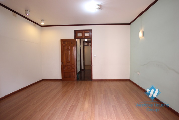 Large house on the street for rent in Linh Lang street, Ba Dinh district, Hanoi 