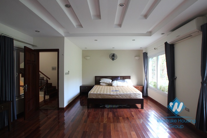 Nice house with 4 bedrooms for rent in To Ngoc Van st, Tay Ho district.