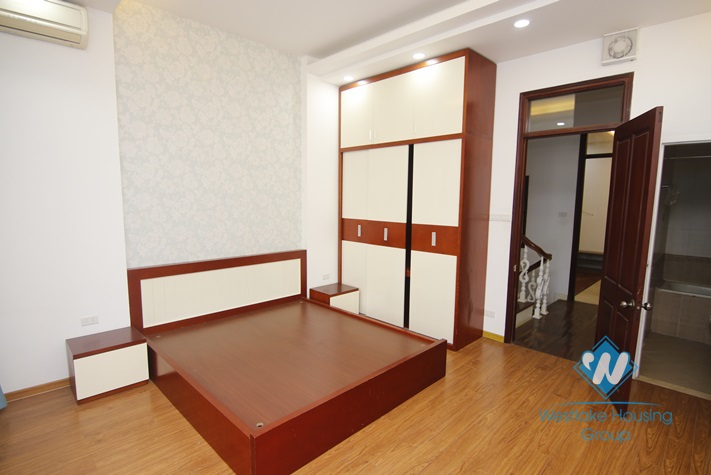 Five bedrooms house for rent in Ba Dinh district, Hanoi.