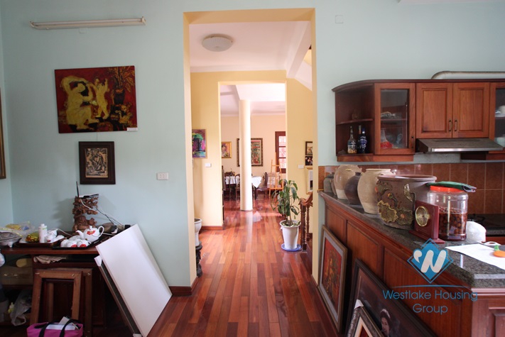 Bright house with swimming pool available for rent in Westlake area, Hanoi, fully furnished.