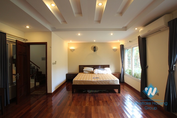 Nice house with 4 bedrooms for rent in To Ngoc Van st, Tay Ho district.