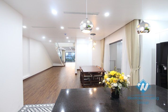 Lakeview and Brandnew 03 bedrooms penhouse for rent in Tay Ho area.