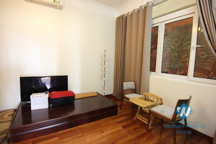 House with 4 bedrooms for rent in Yen Phu Village, Tay Ho, Ha Noi