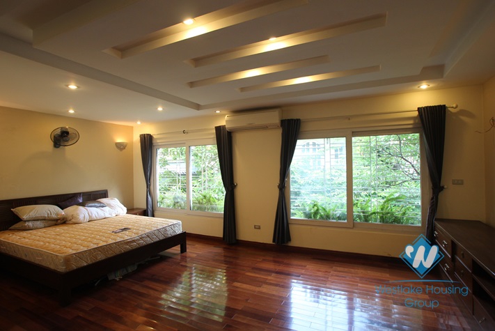 Nice house with 4 bedrooms for rent in To Ngoc Van st, Tay Ho district.