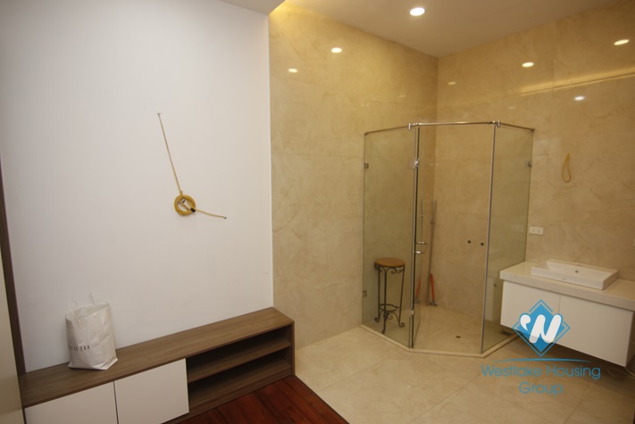 Five bedrooms house for rent in Ba Dinh district, Hanoi.