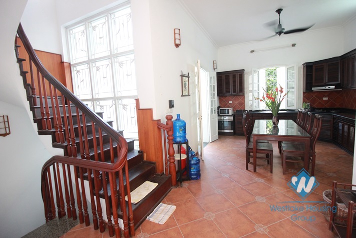 Nice house with swimming pool for rent in Tay Ho, Hanoi