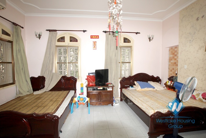 Beautiful house for rent with 4 floors in Tay Ho street, Tay Ho district, Hanoi