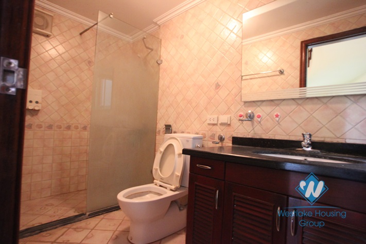 Large house on the street for rent in Linh Lang street, Ba Dinh district, Hanoi 