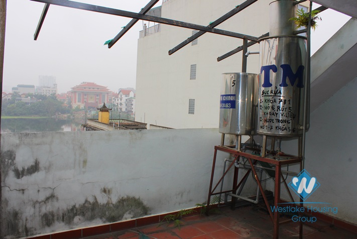 Cosy house for rent in Au Co street, Tay Ho District, Ha Noi