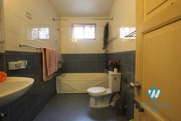 Beautiful house for rent with 4 floors in Tay Ho street, Tay Ho district, Hanoi