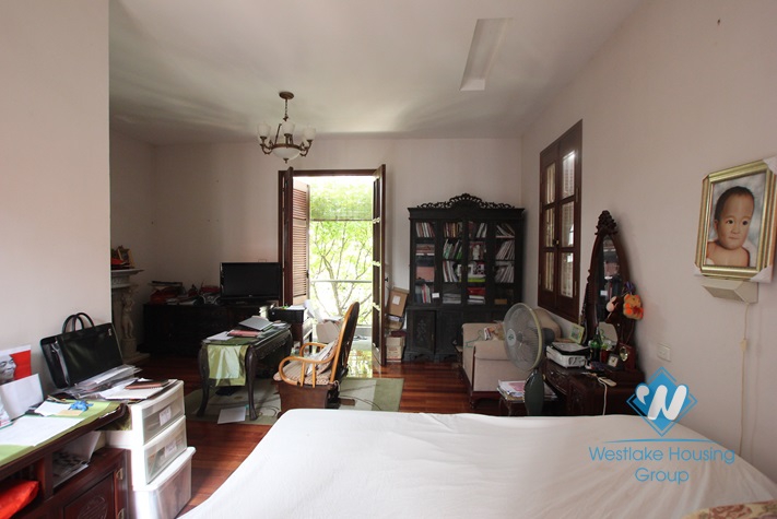 Bright house with swimming pool available for rent in Westlake area, Hanoi, fully furnished.