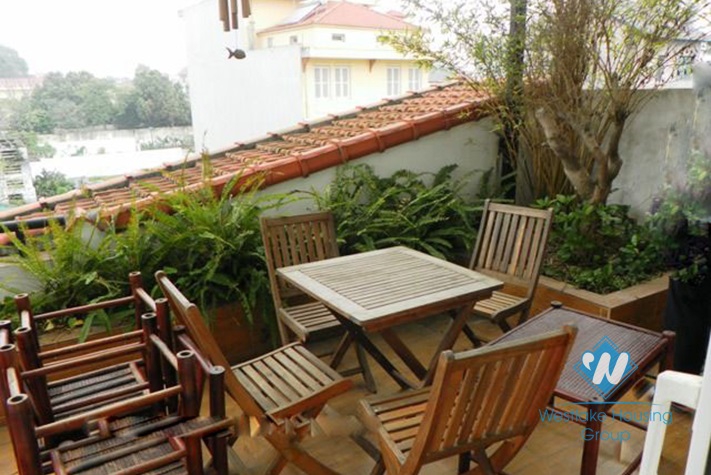 Modern house with 3 bedrooms for lease in Dang Thai Mai street