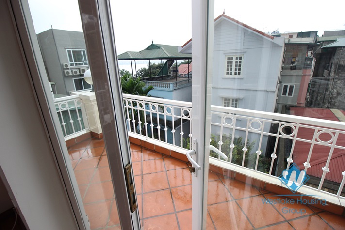 Bright house for rent in Dang Thai mai st, Tay Ho area.