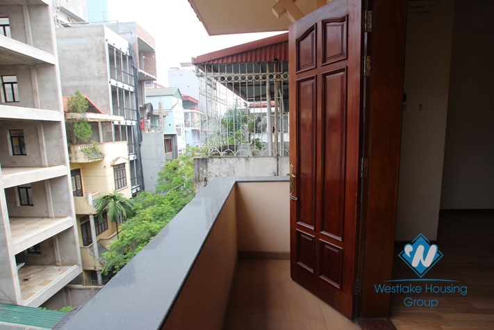 Large house on the street for rent in Linh Lang street, Ba Dinh district, Hanoi 