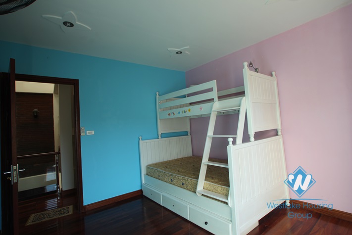 Nice house with 4 bedrooms for rent in To Ngoc Van st, Tay Ho district.