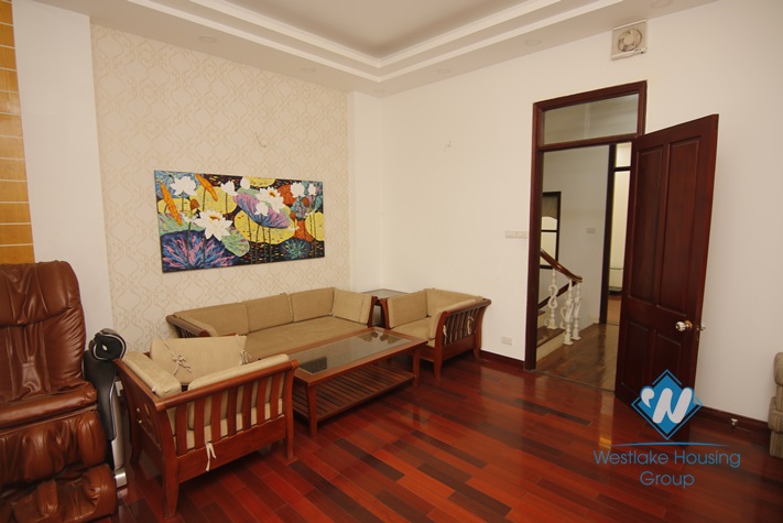 Five bedrooms house for rent in Ba Dinh district, Hanoi.