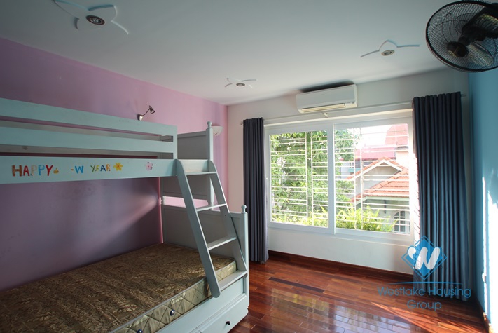 Nice house with 4 bedrooms for rent in To Ngoc Van st, Tay Ho district.