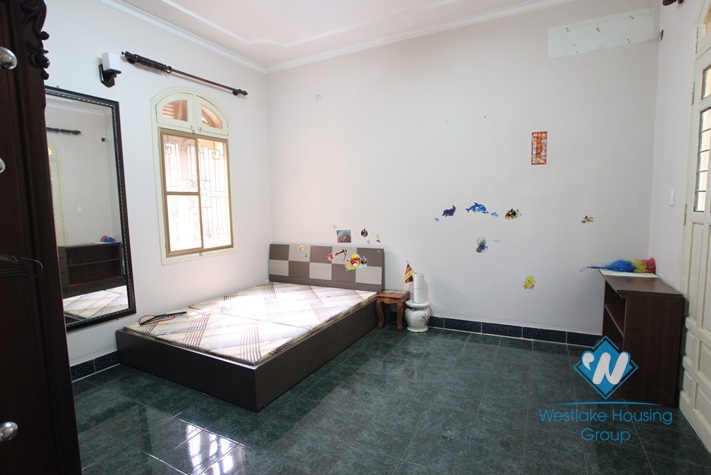 Beautiful house for rent with 4 floors in Tay Ho street, Tay Ho district, Hanoi