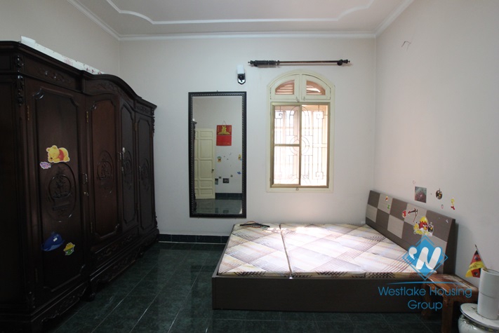 Beautiful house for rent with 4 floors in Tay Ho street, Tay Ho district, Hanoi
